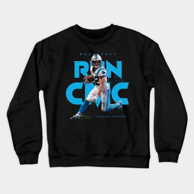 Christian Mccaffrey Crewneck Sweatshirt by Juantamad